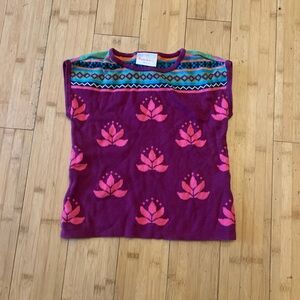 Hanna Andersson Multicolor Patterned Kids Sweater